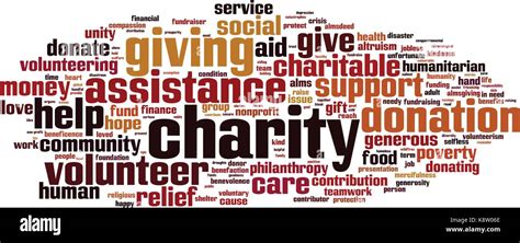 words made from charity|Charity .